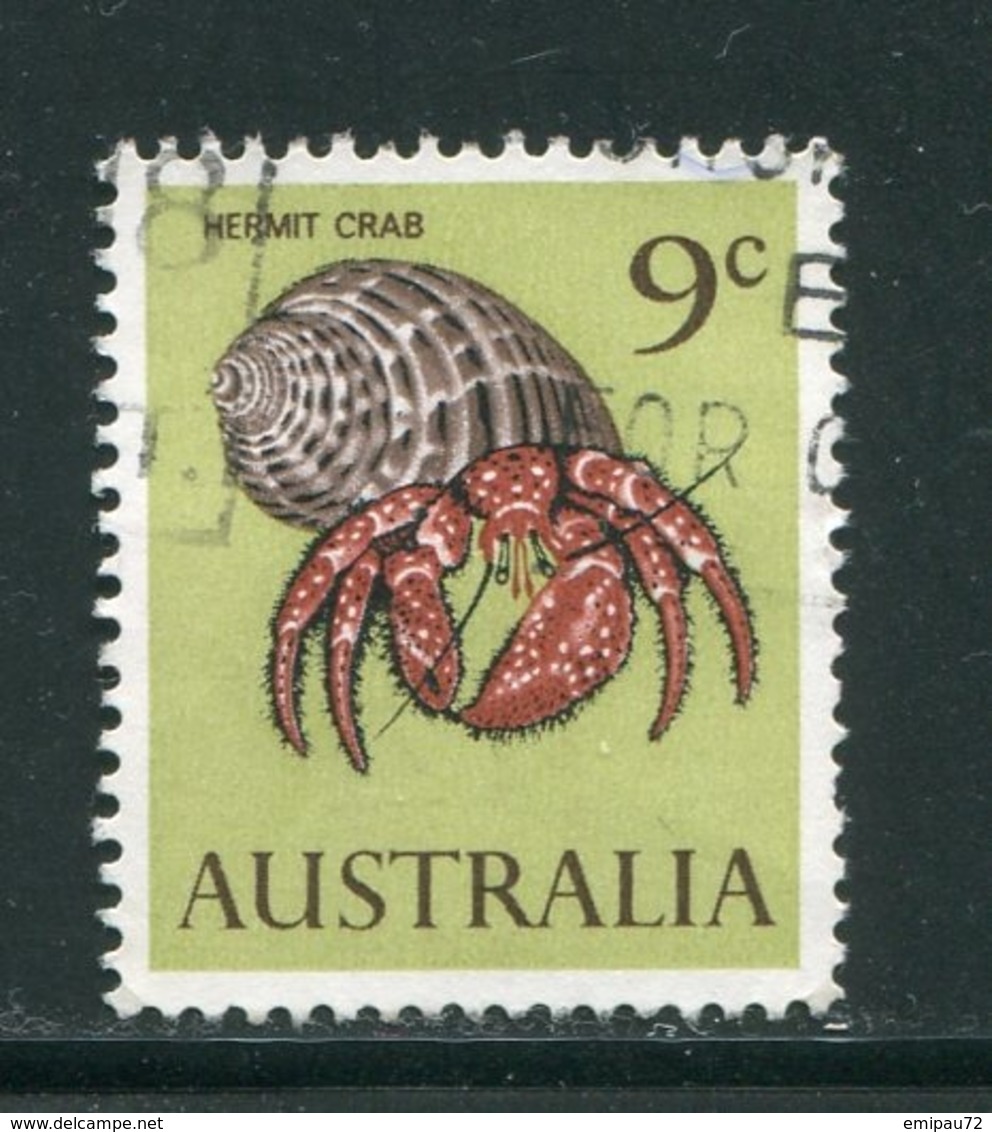 AUSTRALIE- Y&T N°327- Oblitéré (crustacés) - Schalentiere