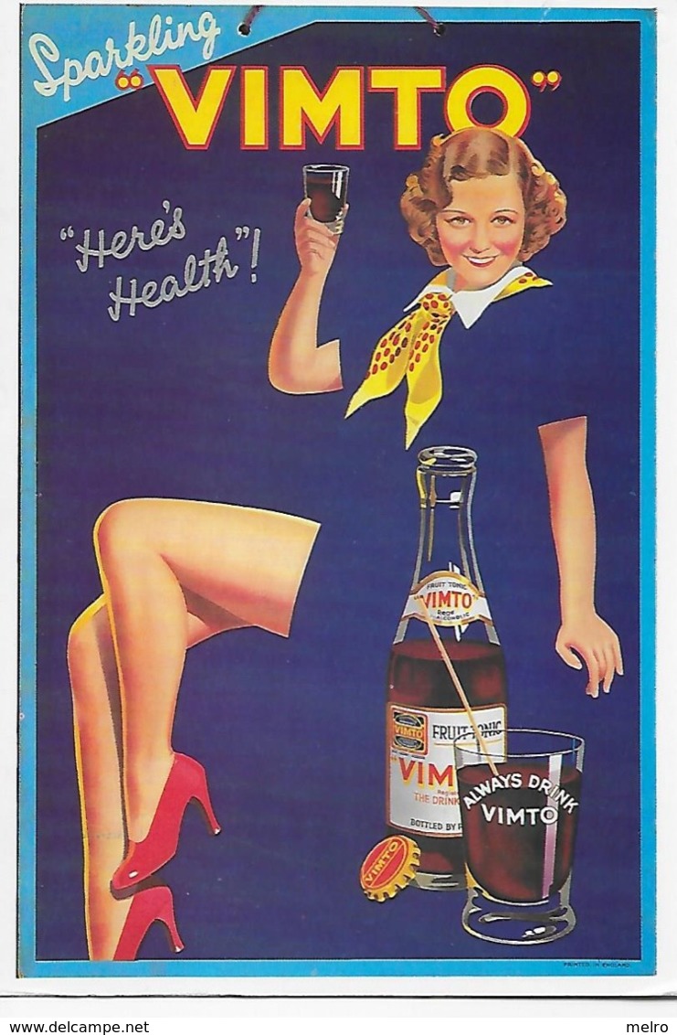 CP - Publicité - "VIMTO" - "Herés Health"! ( "Voici La Santé"!). - Advertising