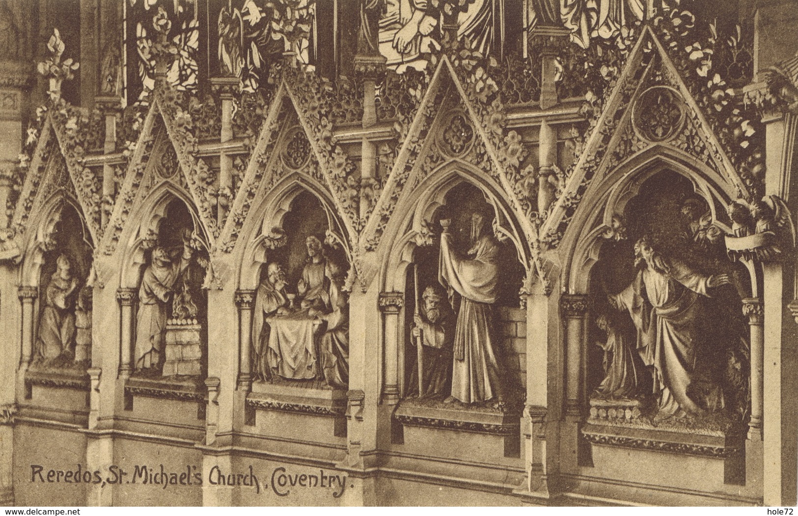 Coventry - Reredos, St. Michael's Church - Coventry