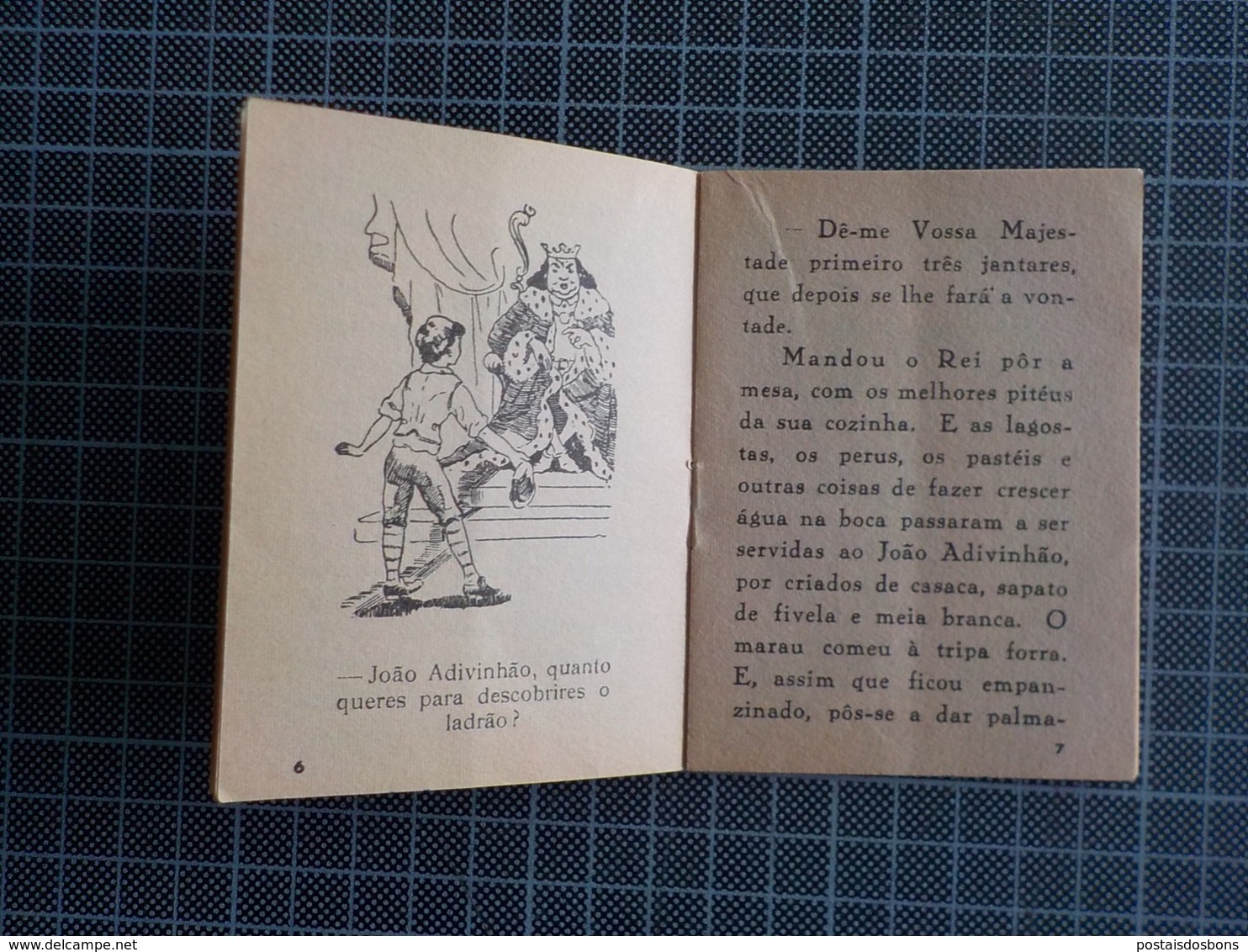 Cx 10) MAJORA Conto Infantil Portugal Ilustrado César Abbott JOÃO ADIVINHÃO 9,8X7,5cm Coleção Formiguinha - Junior