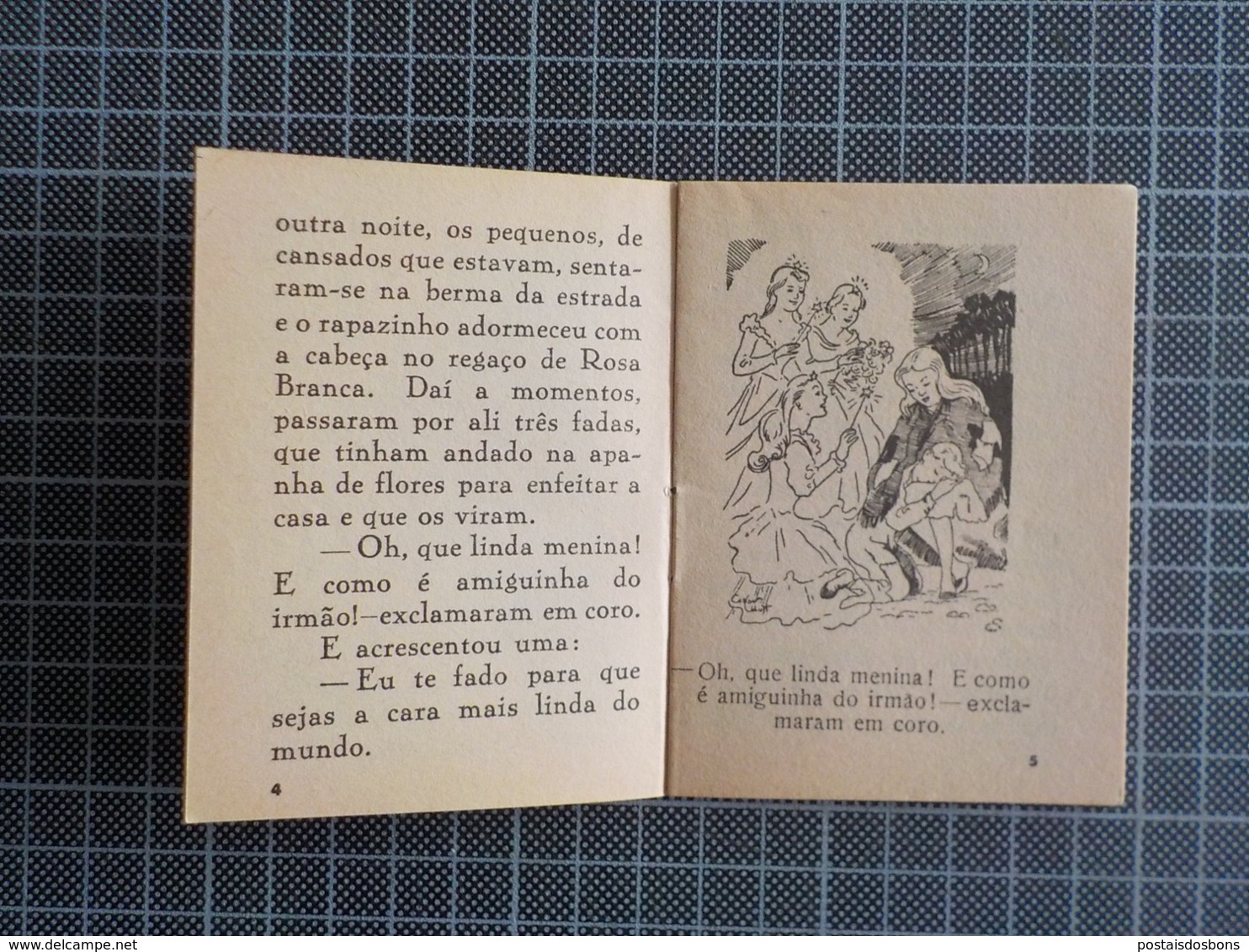 Cx 10) MAJORA Conto Infantil Portugal Ilustrado César Abbott A MENINA DOS CABELOS DE OIRO 9,8X7,5cm Coleção Formiguinha - Junior