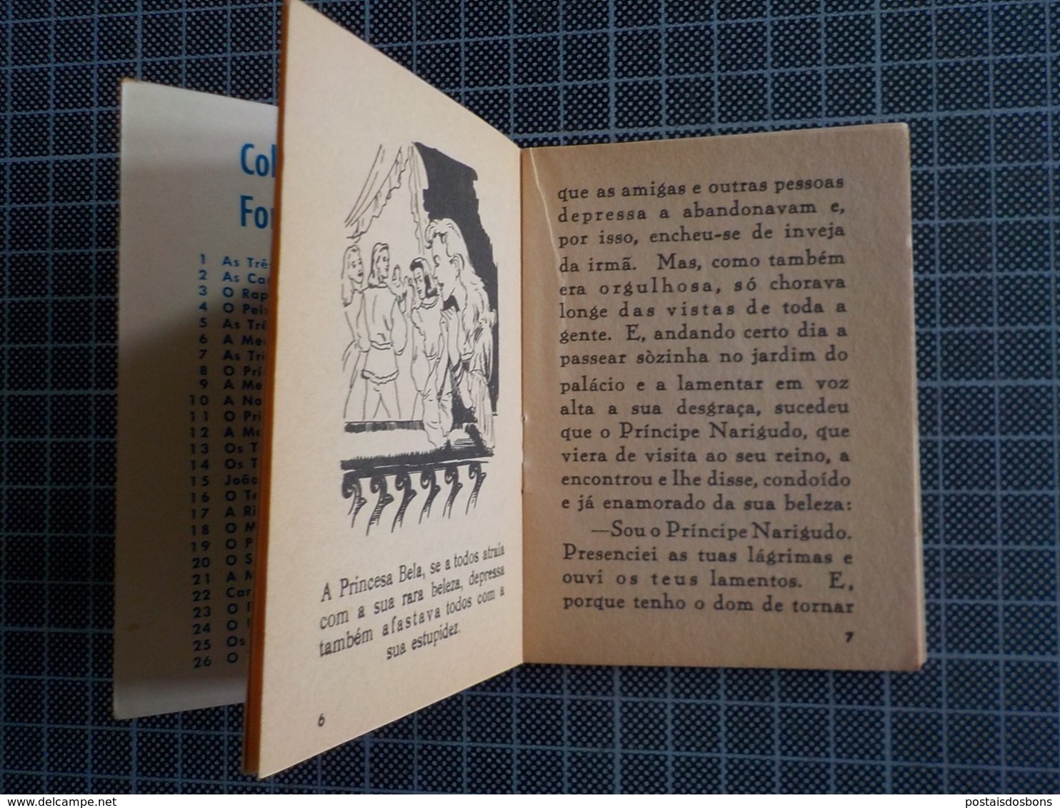 Cx 10) MAJORA Conto Infantil Portugal Ilustrado César Abbott BELA-FEIA E FEIA-BELA 9,8X7,5cm Coleção Formiguinha - Junior