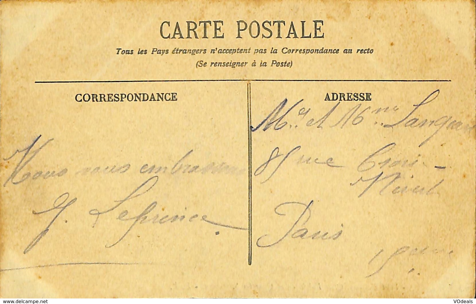 CPA - France - Lot de 10 cartes postales - Lot 43