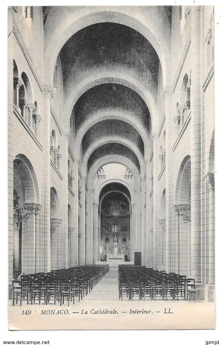 MONACO - La Cathédrale - Intérieur - Édition LL N° 149 - Kathedrale Notre-Dame-Immaculée