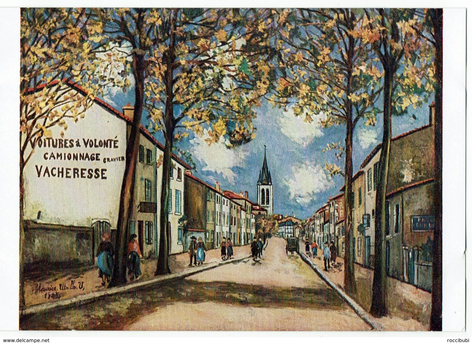 Maurice Utrillo, Malerei, Gemälde - Peintures & Tableaux