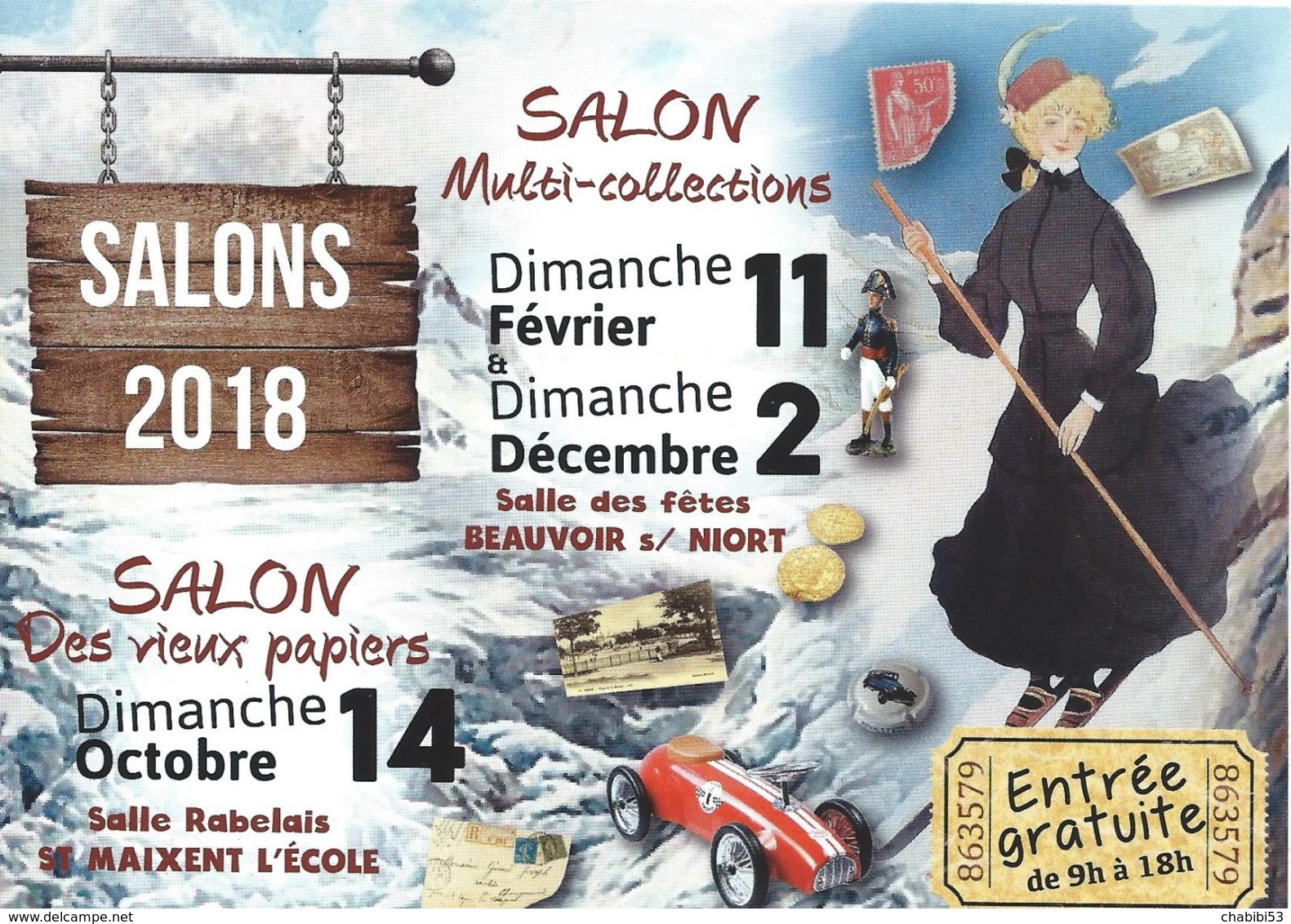 79 - BEAUVOIR Sur NIORT - Salon Multi-collections - 2018 - Beauvoir Sur Niort