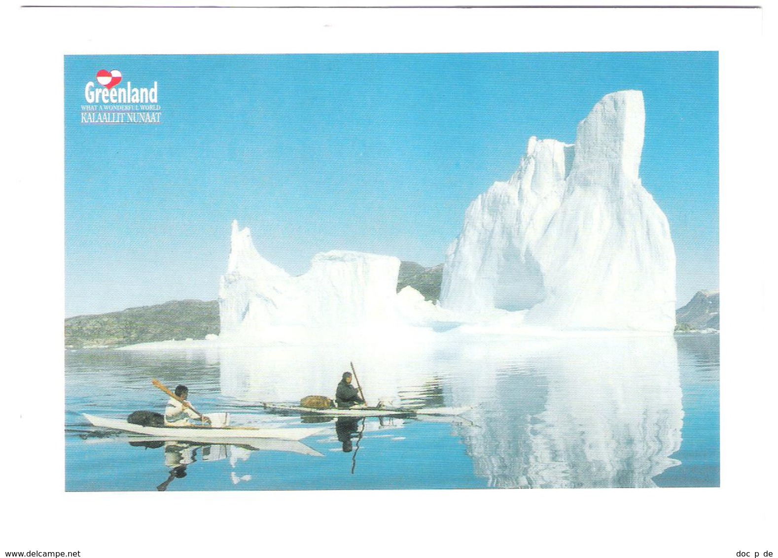 Grönland - Greenland - Kayaker - Nice Stamp Timbre - Grönland