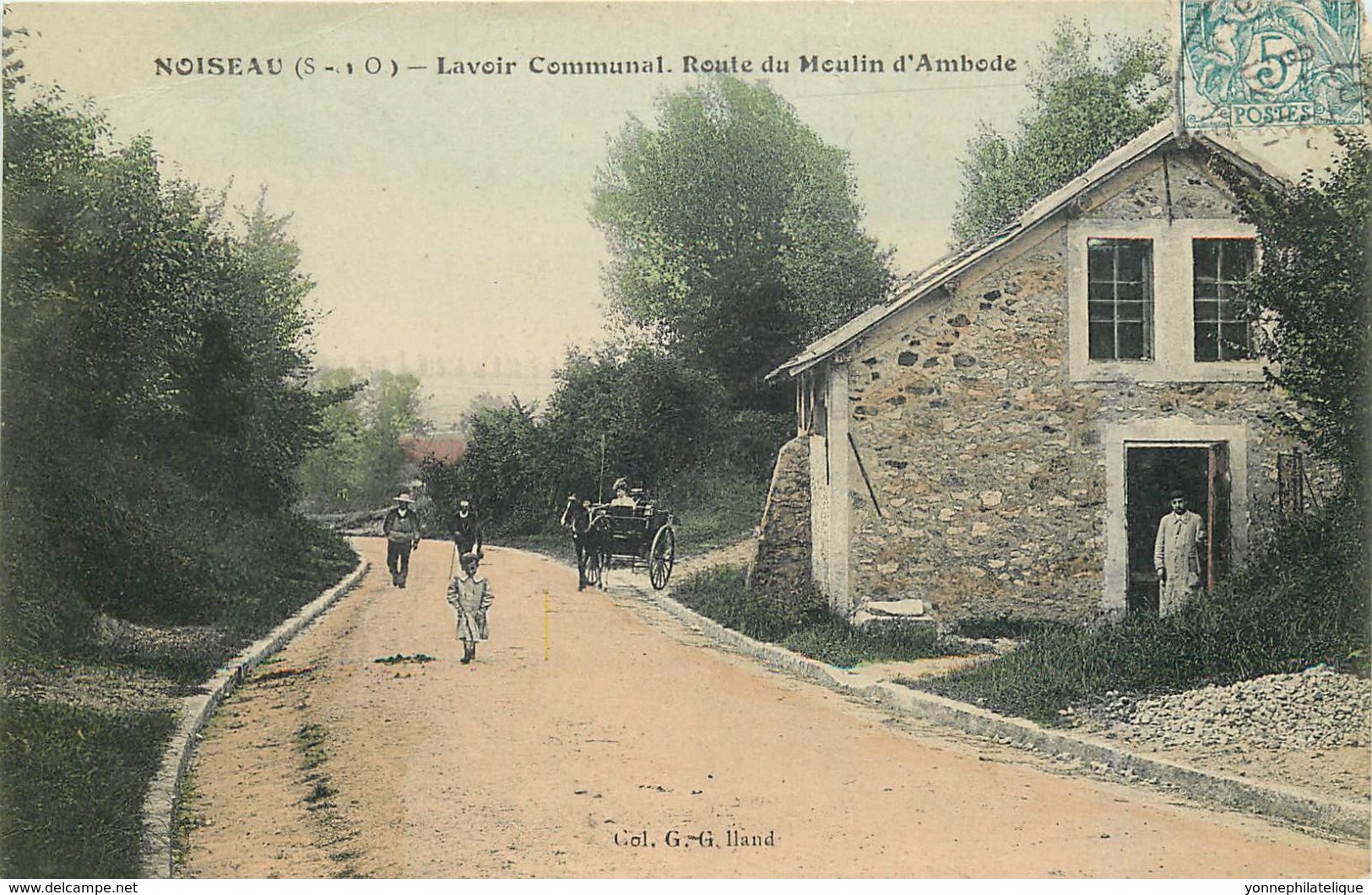 94 - Val De Marne - NOISEAU - 941701 - Lavoir Communal - Route Du Moulin D'AMBODE - Noiseau