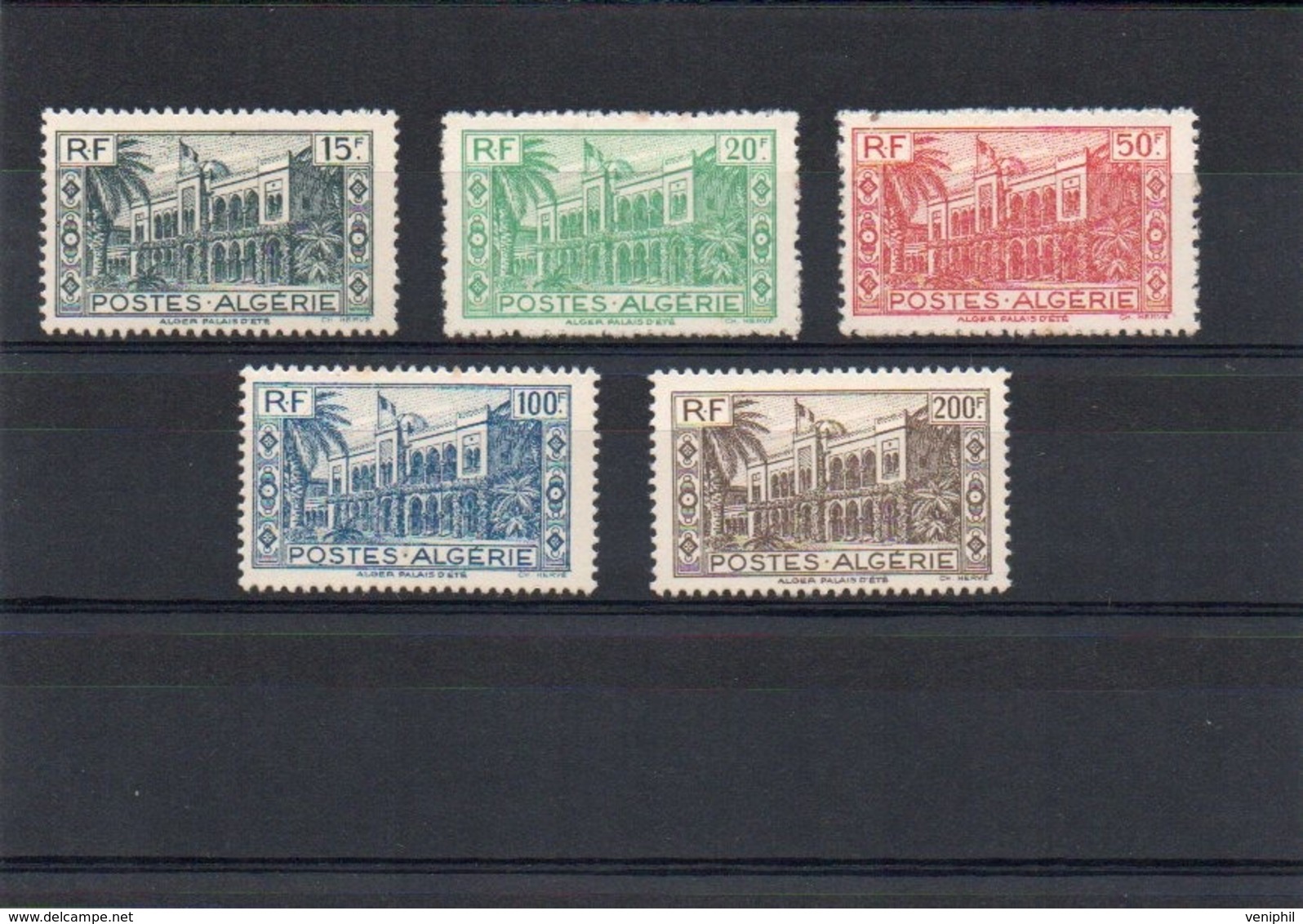 ALGERIE - SERIE N° 200 A 204 NEUVE CHARNIERE - ANNEE 1944 - Unused Stamps