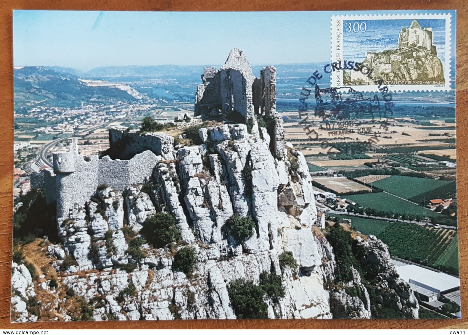 CM 1998 - YT N°3169 - CHATEAU DE CRUSSOL - ST PERAY - 1990-1999