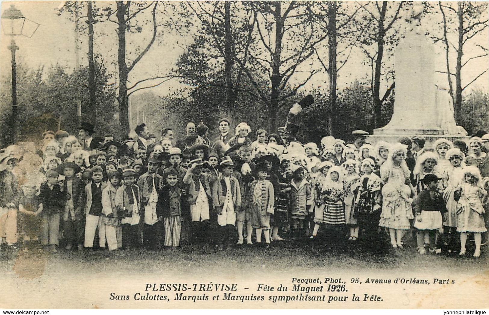 94 - Val De Marne - LE PLESSIS TREVISE - 941953 - Fête Du Muguet - Déguisement 1926 - Le Plessis Trevise