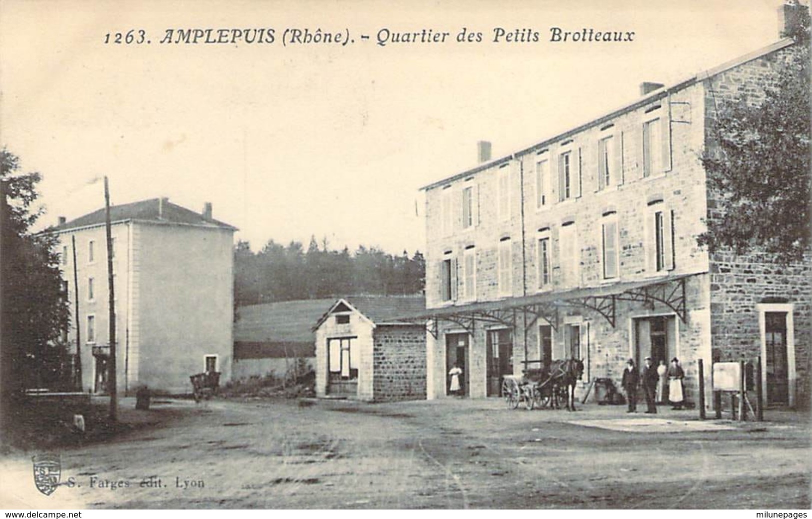 69 RHONE Le Quartier Des Petits Brotteaux à AMPLEPUIS - Amplepuis