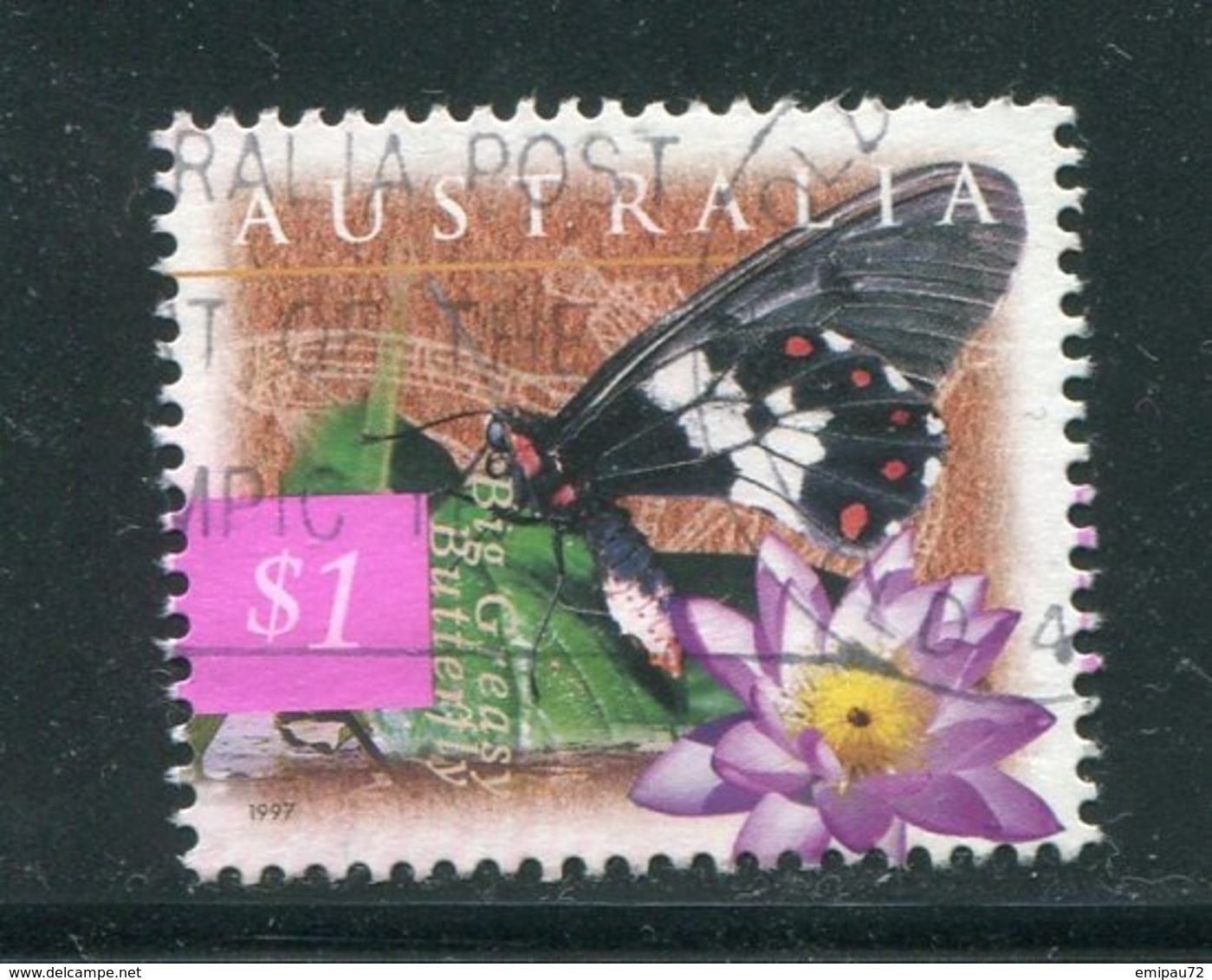 AUSTRALIE- Y&T N°1590- Oblitéré (papillons) - Usati