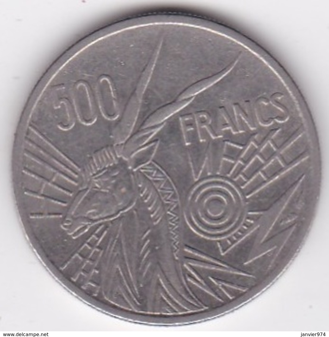 Banque Des Etats De L'Afrique Centrale. 500 Francs 1976 B Republique Centrafricaine - Zentralafrik. Republik