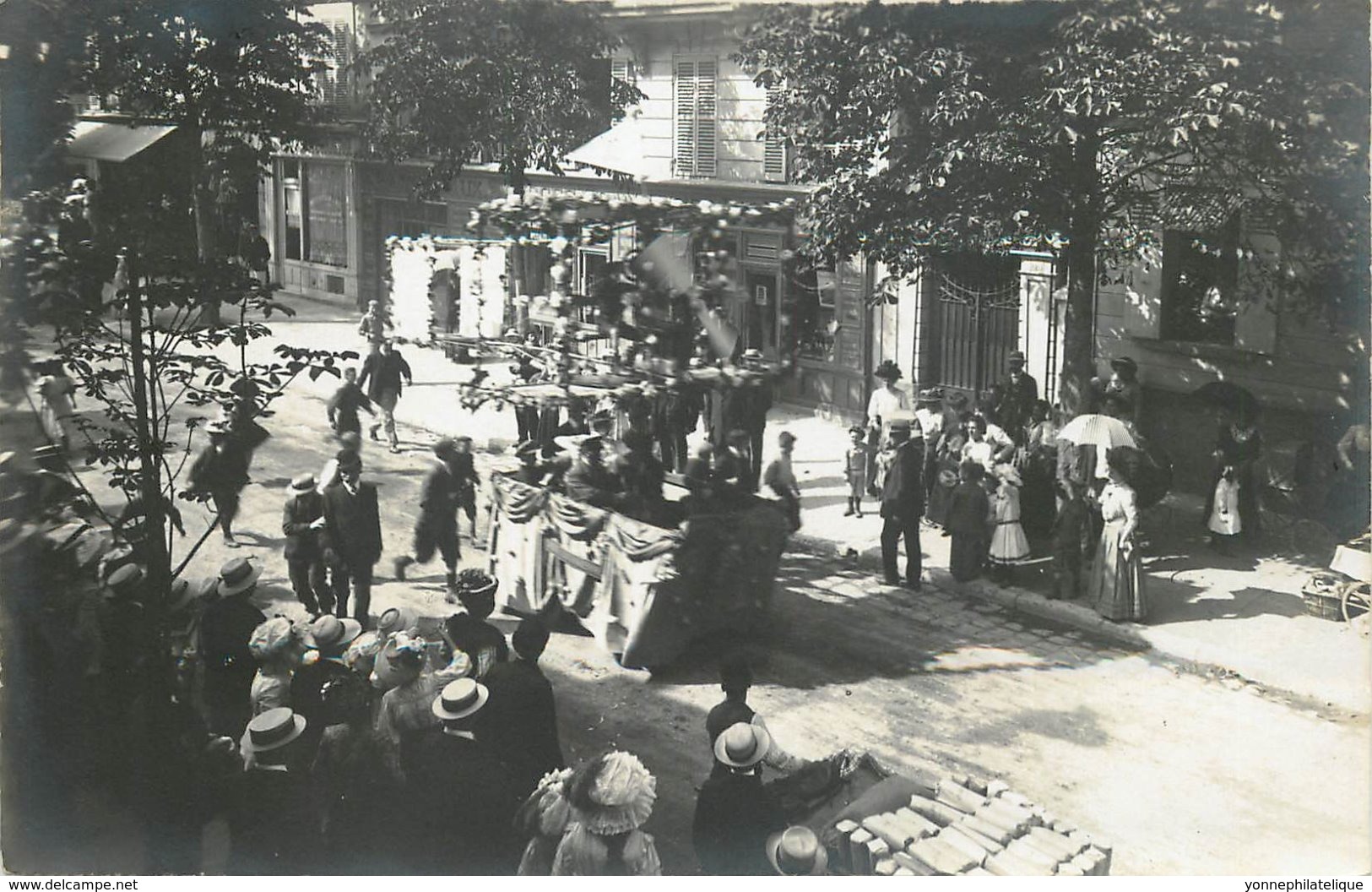 94 - Val De Marne - LA VARENNE SAINT HILAIRE - 942459 - Carte Photo - Carnaval D'été- 1909 - Autres & Non Classés