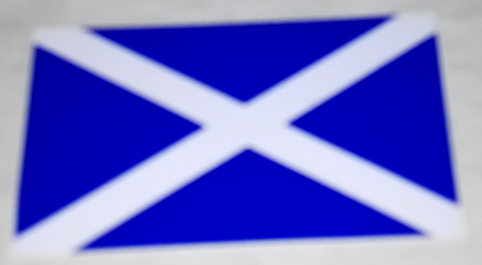 Ancien Autocollant - Drapeau De Tenerife Ou D'Ecosse - Adesivi