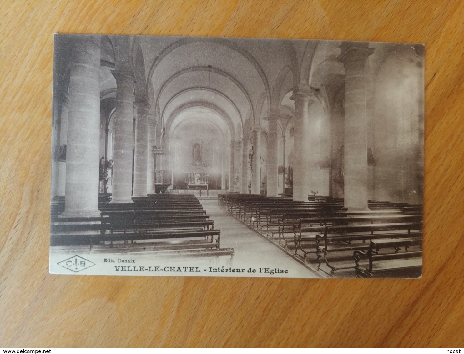 Velle Le Chatel Intérieur De L'église  Haute Saône Franche Comté - Andere & Zonder Classificatie