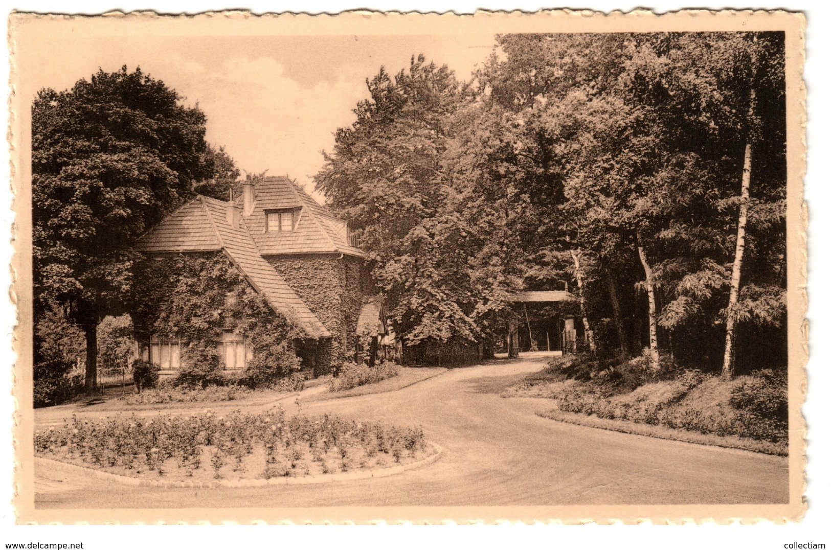 BUIZINGEN - Sanatorium Roos Der Koningin. Ingang - Halle