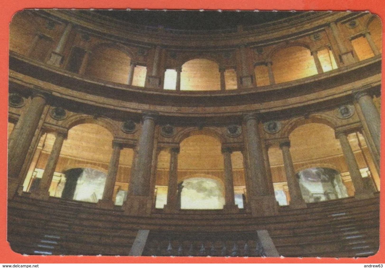 PARMA - Teatro Farnese - Particolare Delle Gradinate - Biglietto D'ingresso Omaggio Gratuito - Usato - Biglietti D'ingresso