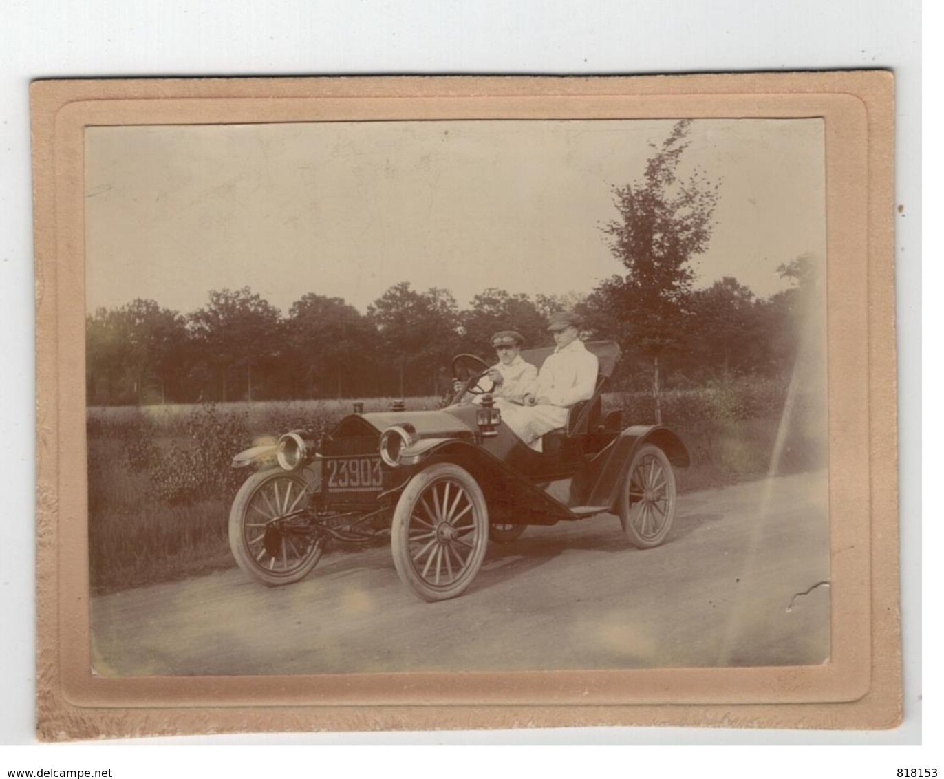 Old Timer Begin 1900 Fotokaart - Andere & Zonder Classificatie