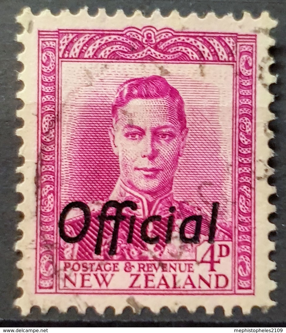 NEW ZEALAND 1946/51 - Canceled - Sc# O94 - OFFICIAL - Oficiales