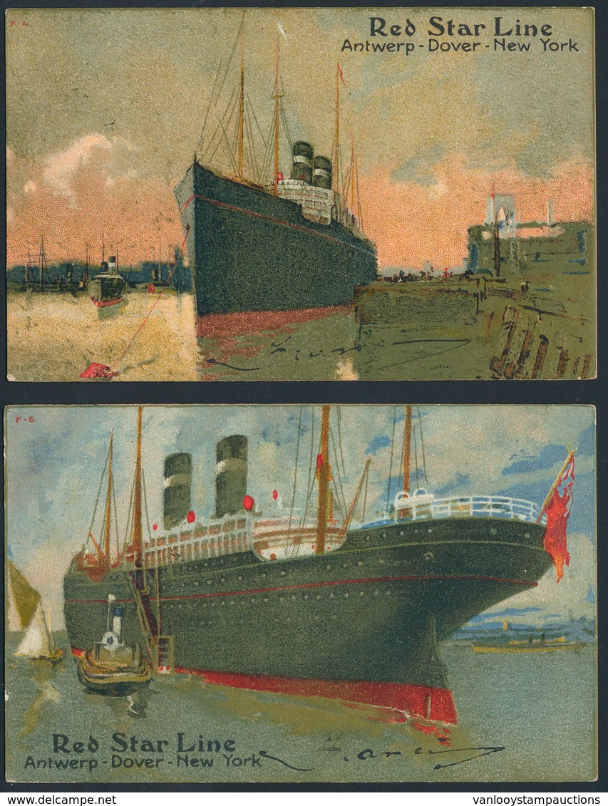 ZK Scheepvaart, Red Star Line Uit - Other & Unclassified