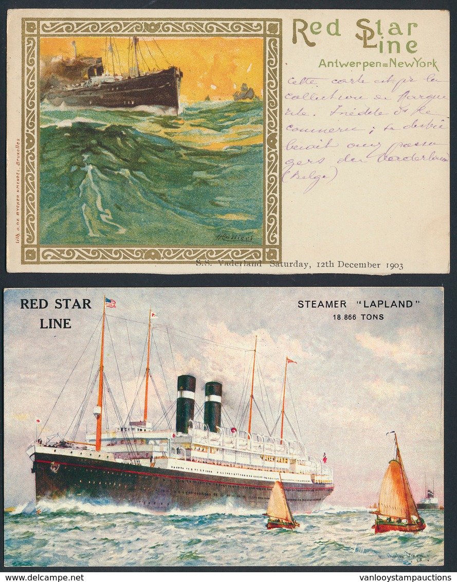 ZK Schepen, Red Star Line (3), CM - Other & Unclassified