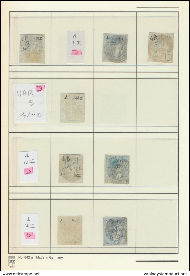 N° 4 (92x), In Ruilboekje, All - 1849-1850 Medallions (3/5)