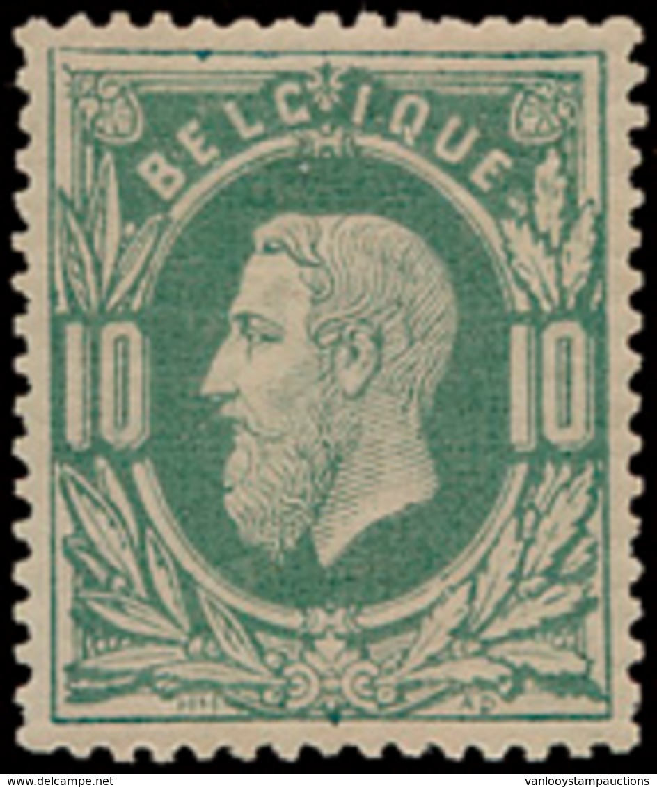 ** N° 30A '10 Cent. Groen' Zeer M - 1869-1883 Leopold II