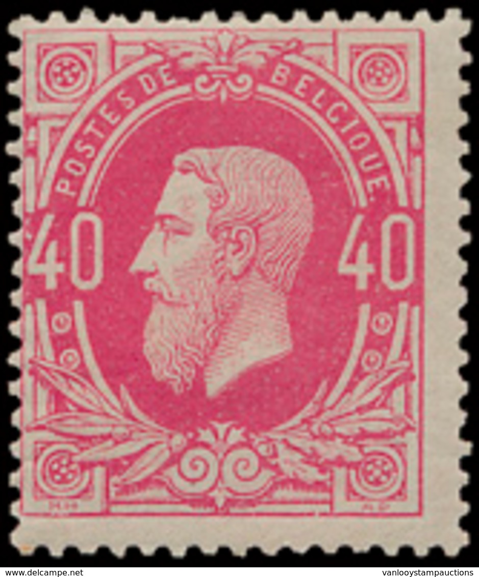 * N° 31A '20c Hevigblauw' En 34A - 1869-1883 Leopold II