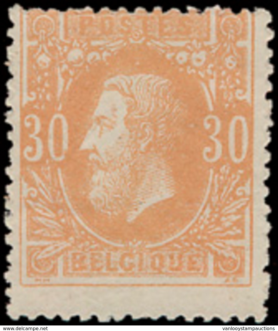 ** N° 33a '30c Roodoker' Zm (OBP - 1869-1883 Leopold II