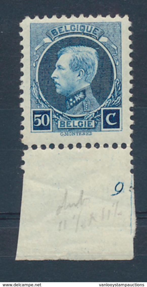 * N° 211 '50 Cent. Grijsblauw' P - 1921-1925 Small Montenez