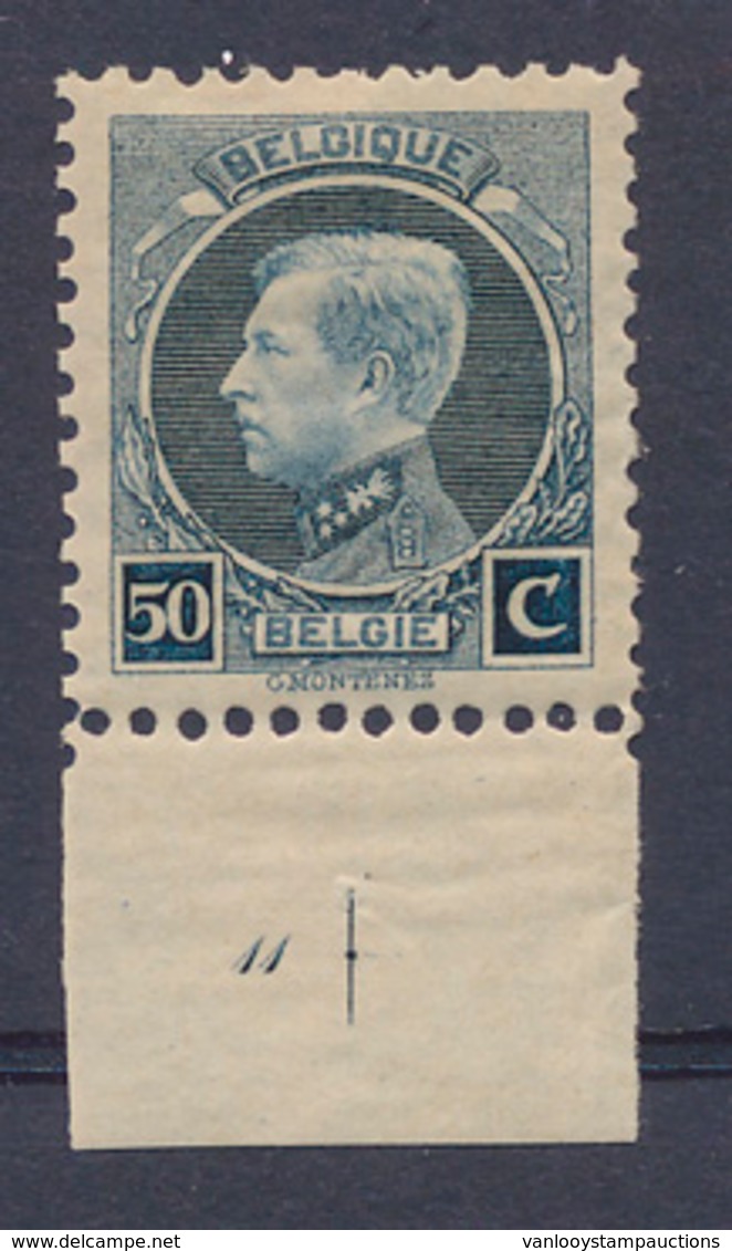 * N° 211 '50 Cent. Grijsblauw' P - 1921-1925 Small Montenez