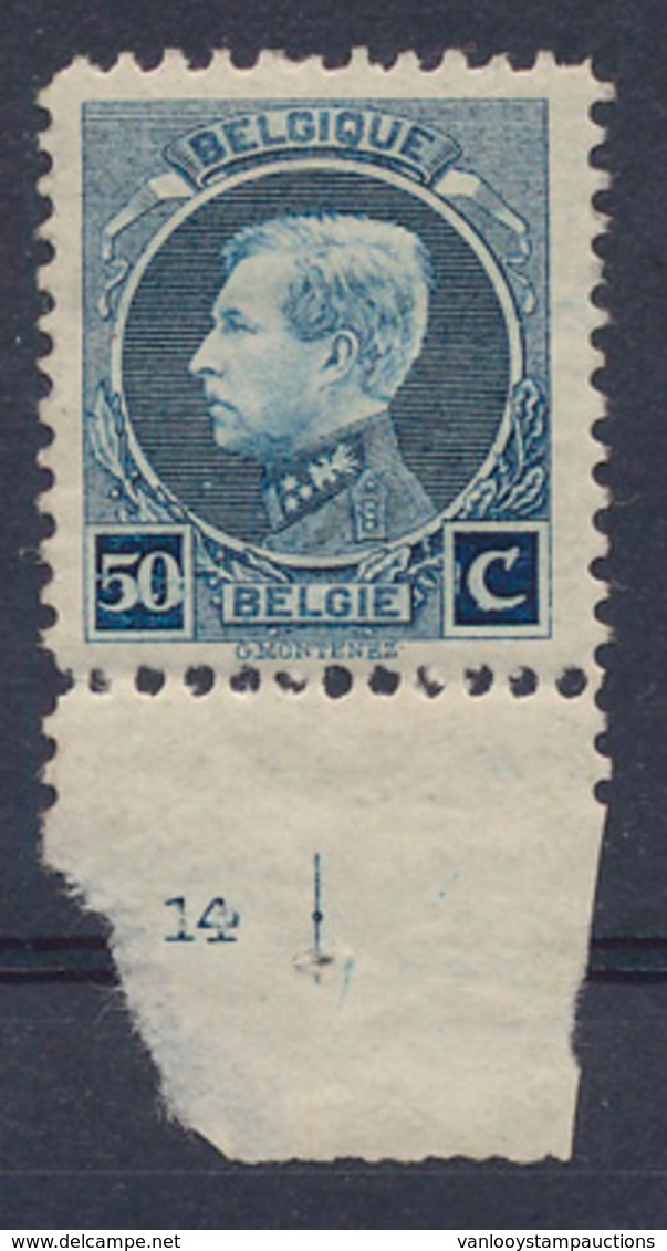 * N° 211 '50 Cent. Grijsblauw' P - 1921-1925 Small Montenez