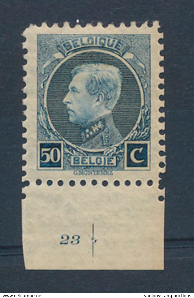 * N° 211 '50 Cent. Grijsblauw' P - 1921-1925 Small Montenez