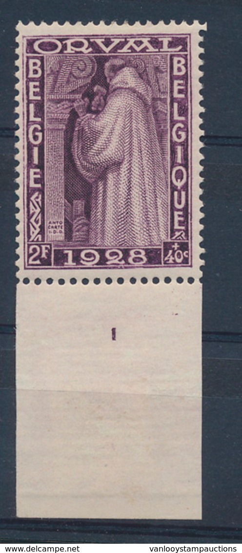* N° 263 '2F Violet', Plaatnr. 1 - Unused Stamps