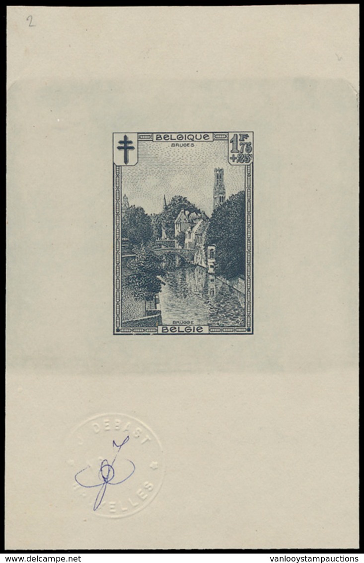 Type N° 298 'Brugge' Proef Vh - Unused Stamps