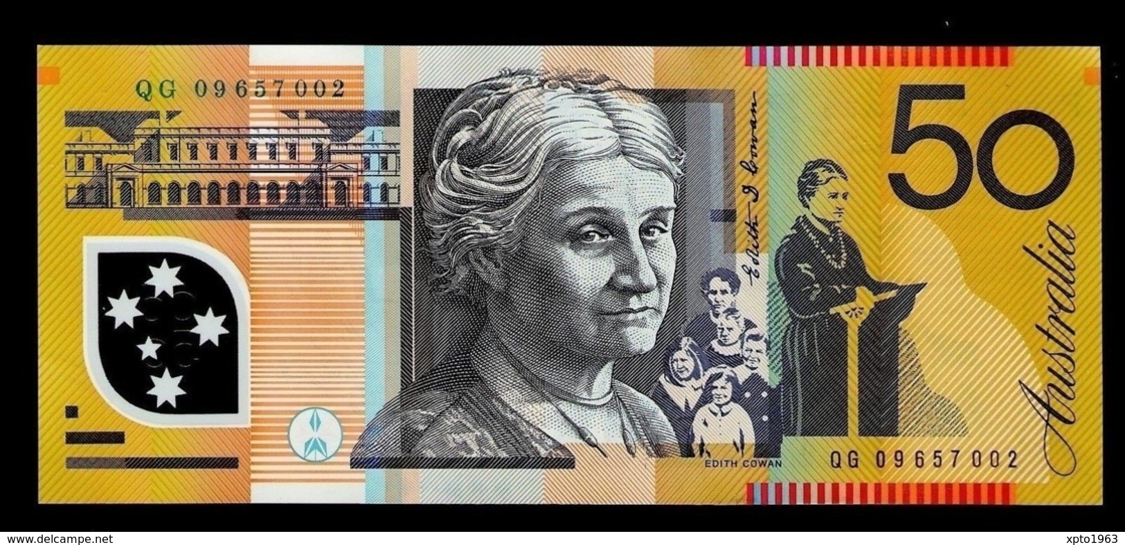 AUSTRALIA 50 DOLLARS 2005/2013 P 60 POLYMER UNC - 2005-... (polymeerbiljetten)