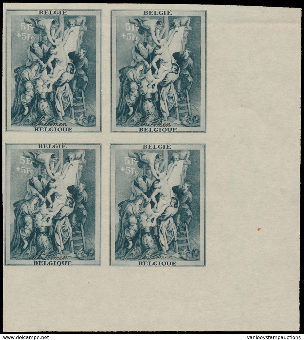 N° 511 '5F + 5F, Ongetand' (Bl - Unused Stamps