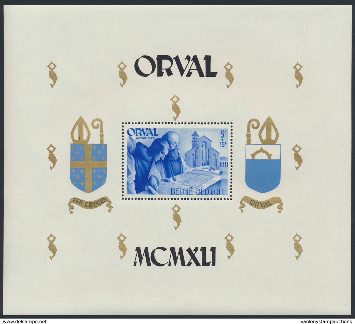 ** BF 11/12 'Orvalblokken Getand - Unused Stamps