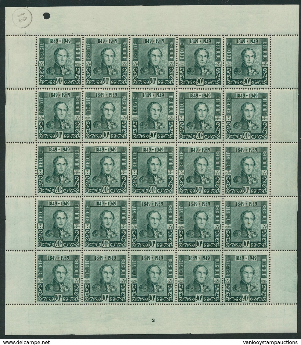 ** F 807/10 (velletjes Van 25), V - Unused Stamps