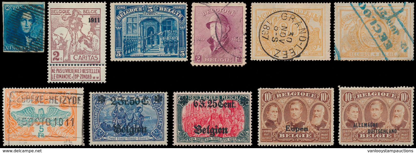 */0 1849/1922, Oude Verzameling Op - Collections