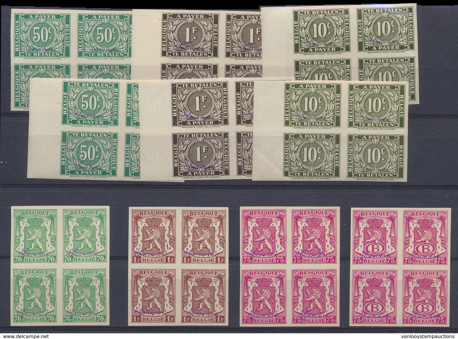 1940/1945, N° 540, 712, 713, 7 - Collections