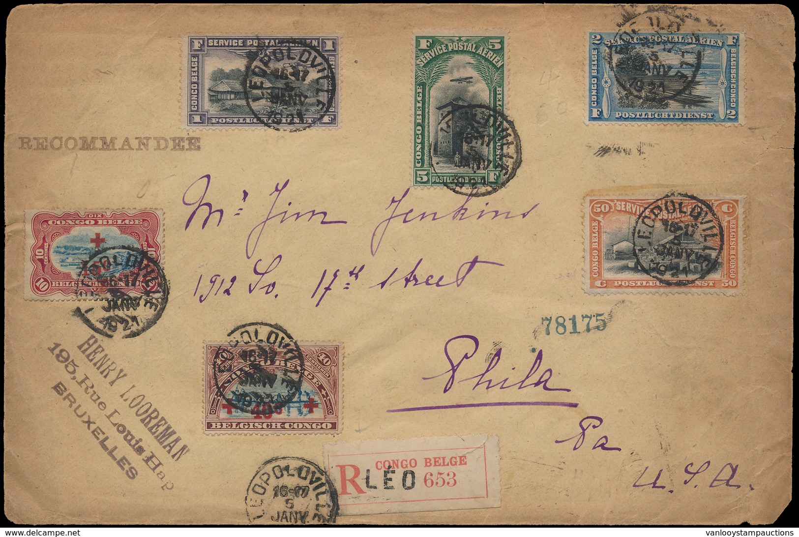 ) 1921, N° 73, 76, PA 1/4, Op Fi - Unused Stamps