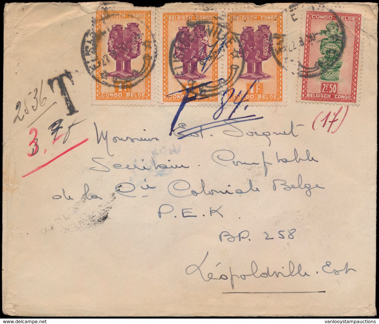 ) 1950, N° 285 (3x) En 288 '1 Fr - Covers & Documents