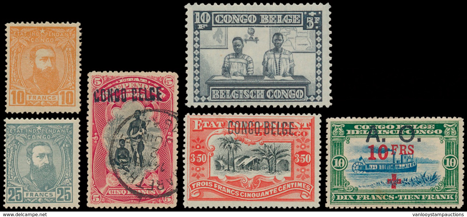 **/*/0 1886/1960, Congo En Ruanda-Uru - Collections