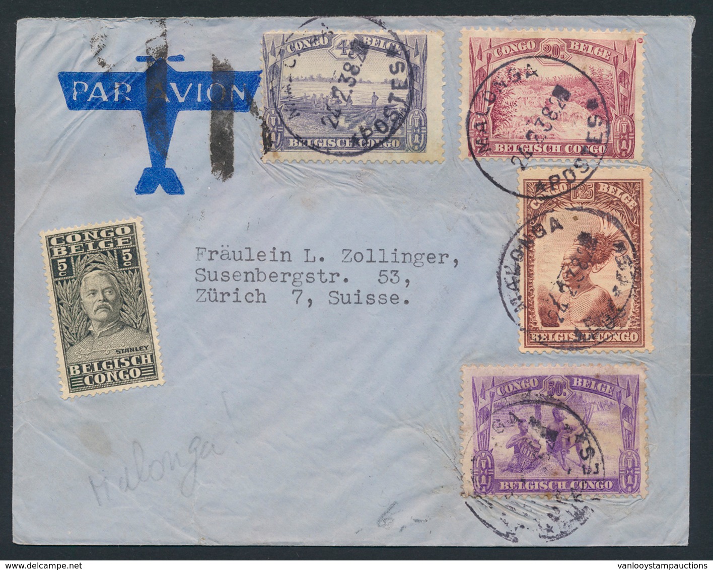 ) 1938, N° 135, 170, 173, 177 En - Used Stamps