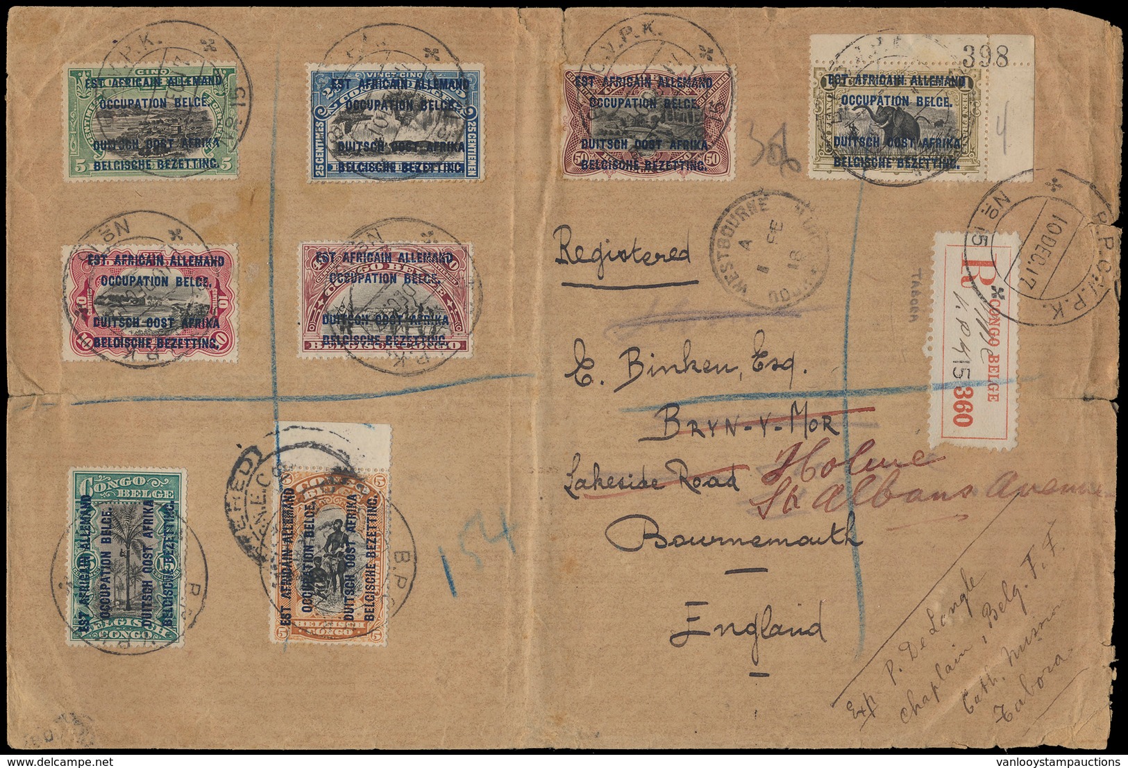 ) 1917, N° 28/35 'Volledige Reek - Covers & Documents