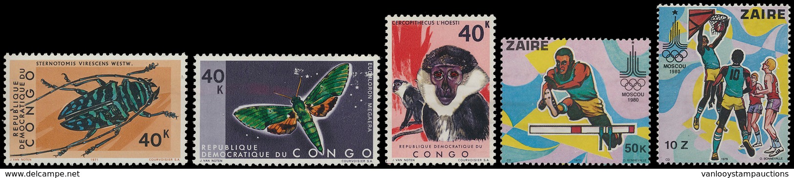 ** 1964/1980, Rép. Congo, Rép Dem - Other & Unclassified