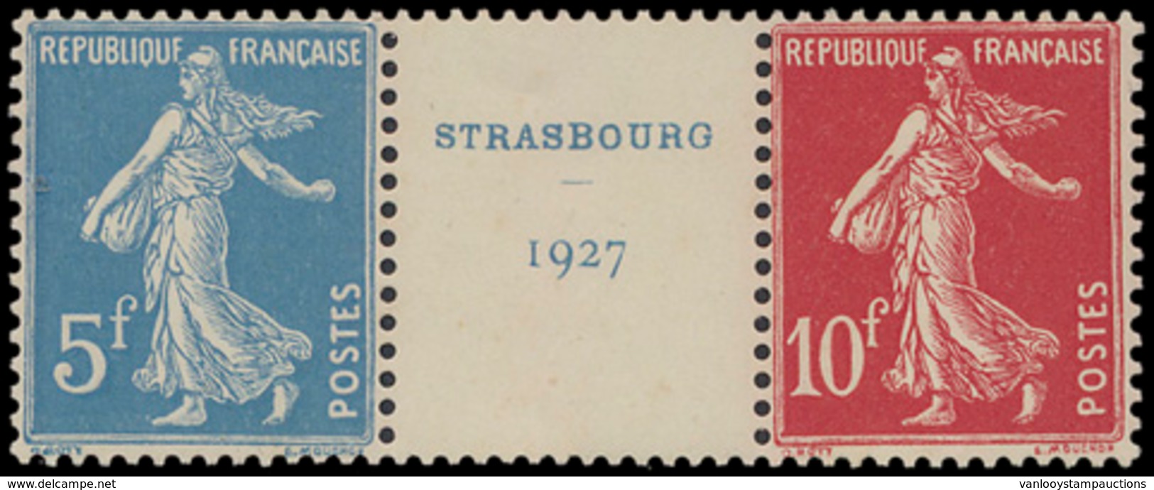 ** N° 242A 'Strasbourg 1927' Zege - Other & Unclassified